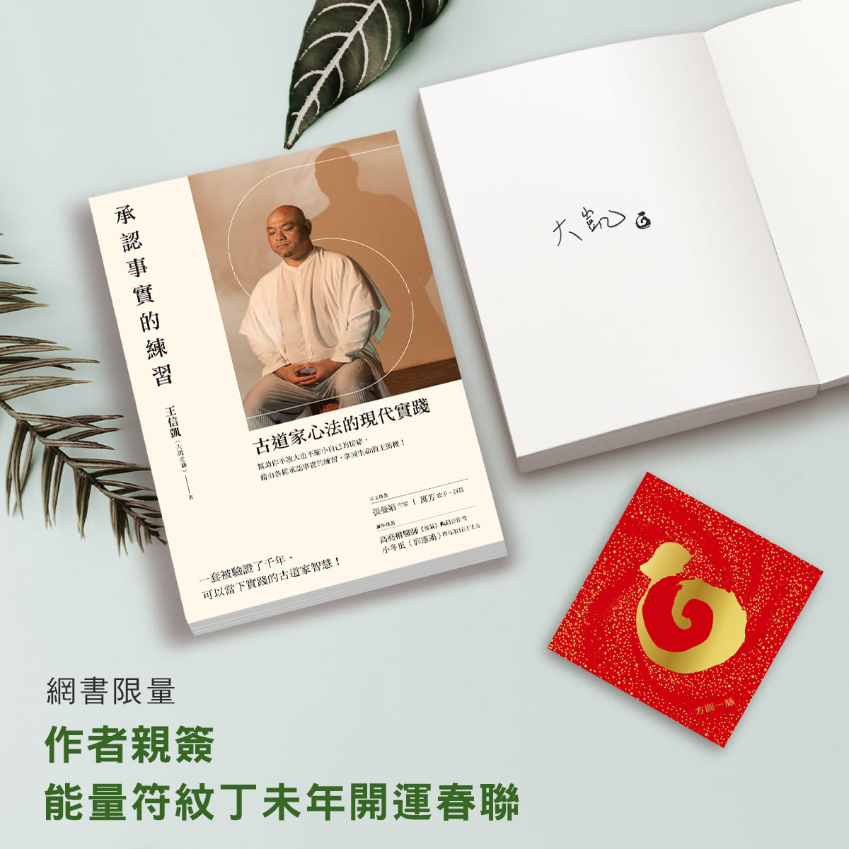 大凱老師親簽+能量符紋丁未年開運春聯 大凱老師親簽+能量符紋丁未年開運春聯